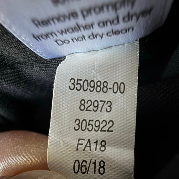 Athleta Track Tux Tight Womens Size Small Black/White Stripe - Picture 10 of 11